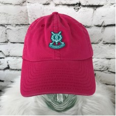 St Andrews Links Mujers One Sz Hat Pink Khaki Adjustable Strapback Baseball Cap  eb-55719399